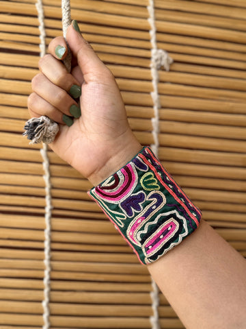 Natalia Kutchi Fabric Bracelet | Handcuff