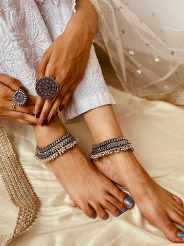 Kanika Anklets | Vintage Payals