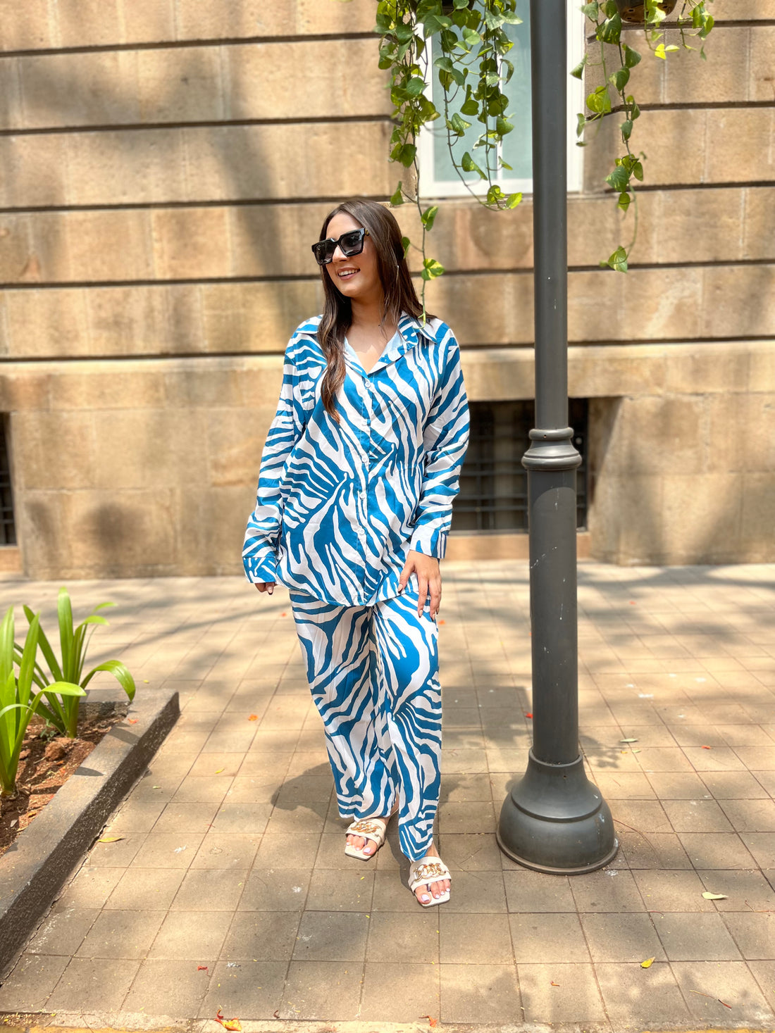 Zebra Printed Co-ord Set