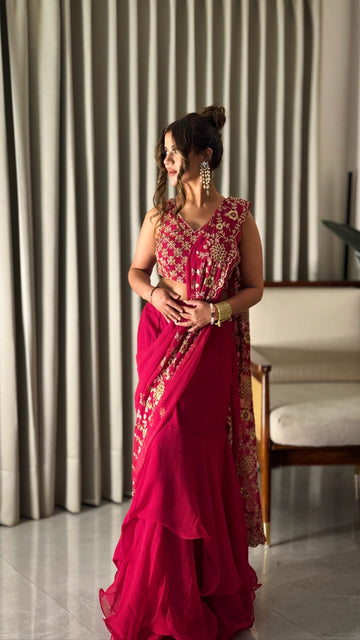 Inaya ready to wear saree